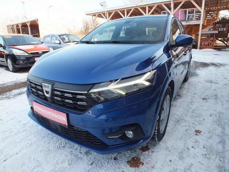 Blau Gebraucht 2022 Dacia Sandero Limousine | 9.999 € (Guter Preis) - Bild 1/4