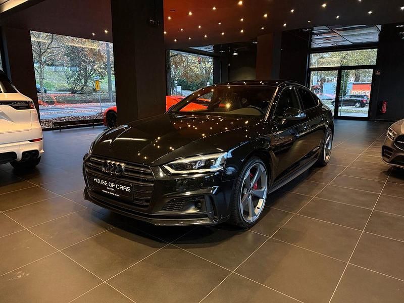 Schwarz Gebraucht 2018 Audi S5 Sportback Ambiente Kleinwagen | 32.490 € (Fairer Preis) - Bild 1/4