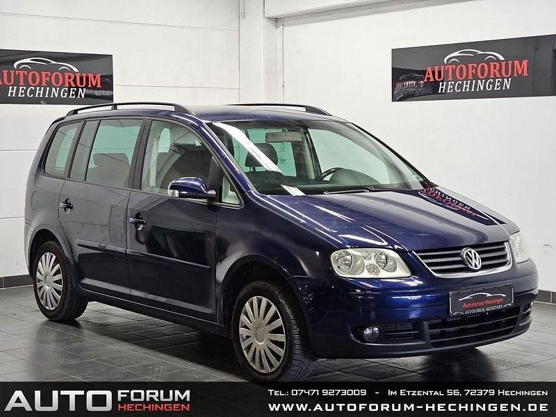 Gebraucht VW Touran Trendline 150 PS (110 kW) 2005 Blau Van / Kleinbus