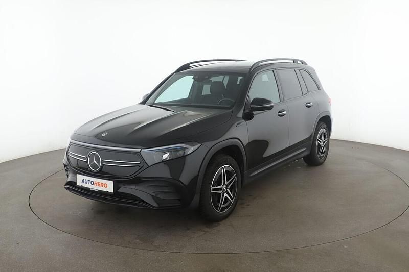 Schwarz Gebraucht 2021 Mercedes EQB350 AMG line SUV | 37.590 € (Etwas zu teuer) - Bild 1/3