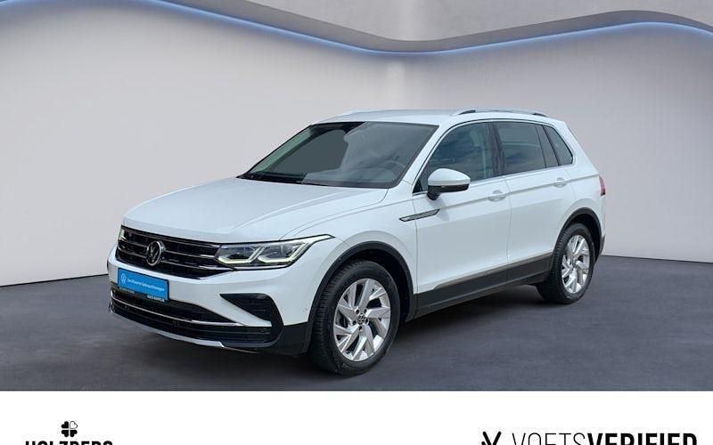 Weiß Gebraucht 2021 VW Tiguan Elegance SUV | 31.490 € (Fairer Preis) - Bild 1/4