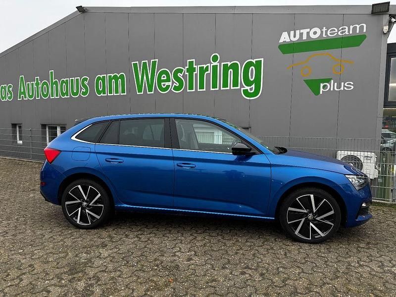 Gebraucht Skoda Scala Style 150 PS (110 kW) 2019 Blau Kleinwagen