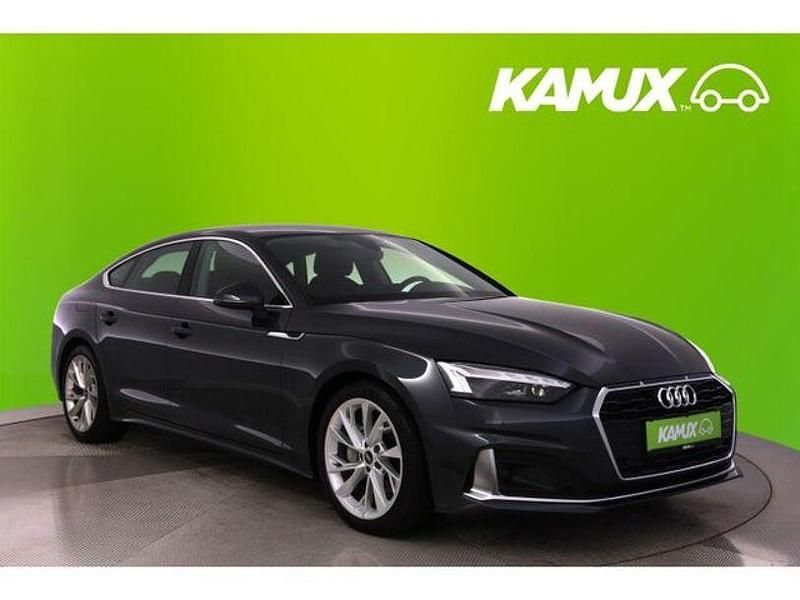 Grau (metallic) Gebraucht 2021 Audi A5 Coupé | 30.900 € (Superpreis) - Bild 1/3