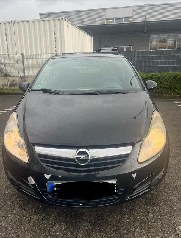 Gebraucht Opel Corsa 90 PS (66 kW) 2008 Schwarz Kleinwagen