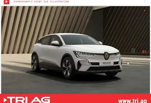 Ny Renault Megane E-Tech Equilibre 96 kW (131 HK) 2025 Hvid Sedan
