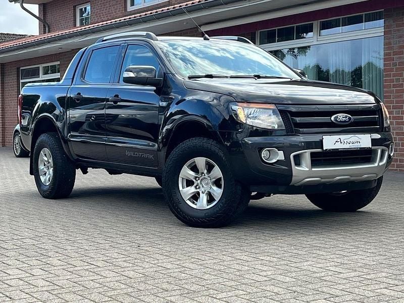 Schwarz Gebraucht 2013 Ford Ranger Wildtrack Abholung | 9.999 € (Guter Preis) - Bild 1/4