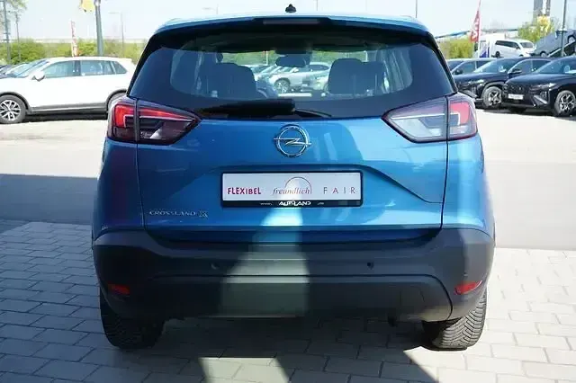 Gebraucht Opel Crossland X Edition 83 PS (61 kW) 2019 Blau SUV