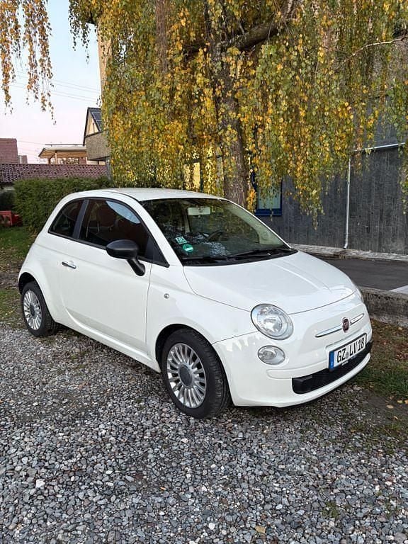 Weiß Gebraucht 2007 Fiat 500 Kleinwagen | 2.650 € (Fairer Preis) - Bild 1/4