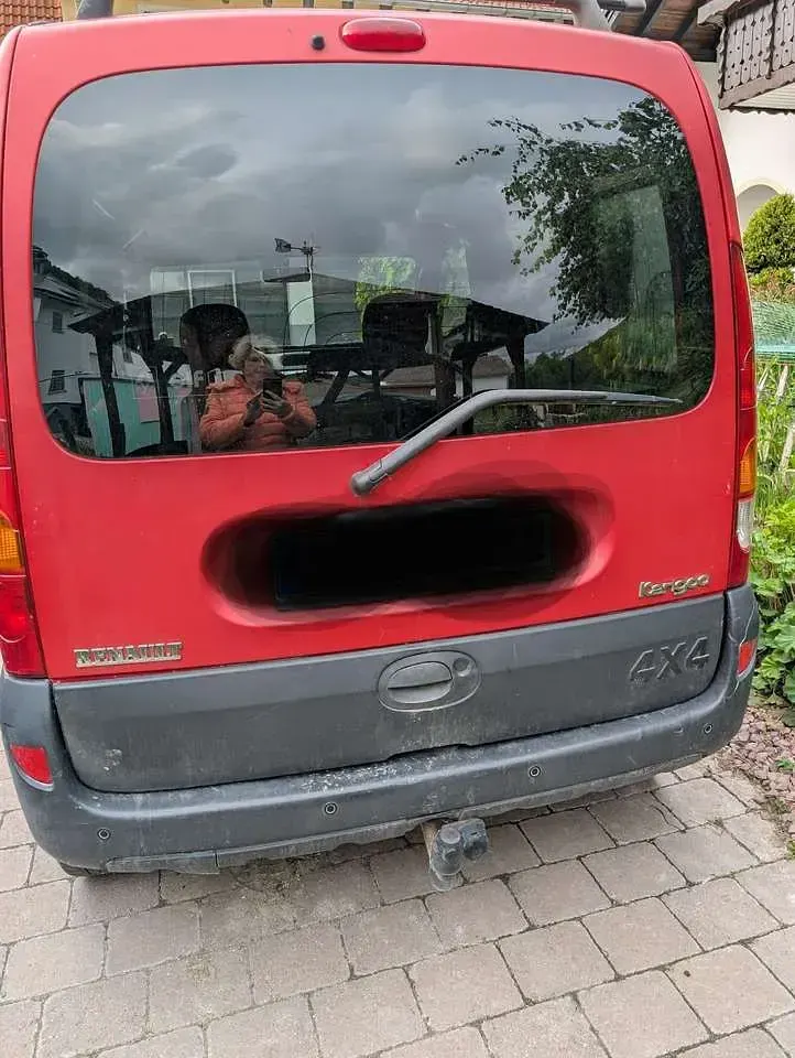 Gebraucht Renault Kangoo 83 PS (61 kW) 2005 Rot Van / Kleinbus