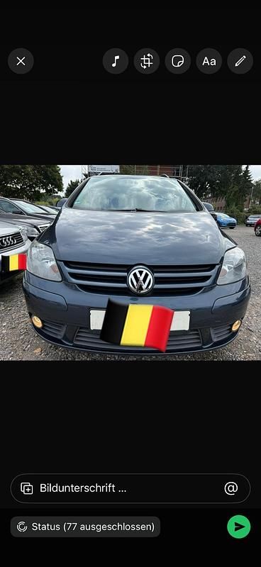 Gebraucht VW Golf Plus Cross 180 PS (132 kW) 2008 Blau Van / Kleinbus