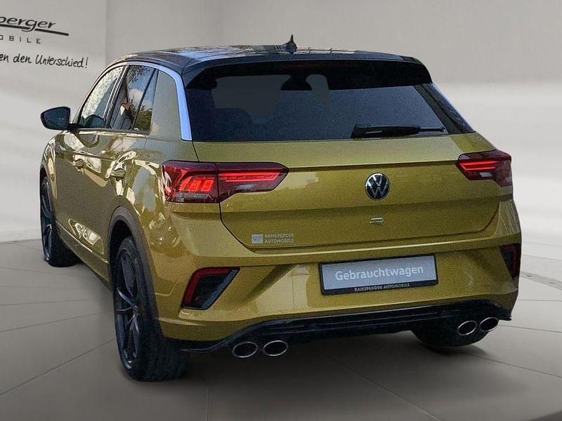 Gebraucht VW T-Roc R 300 PS (220 kW) 2021 Gelb (kurkumagelb metallic schwarz) SUV