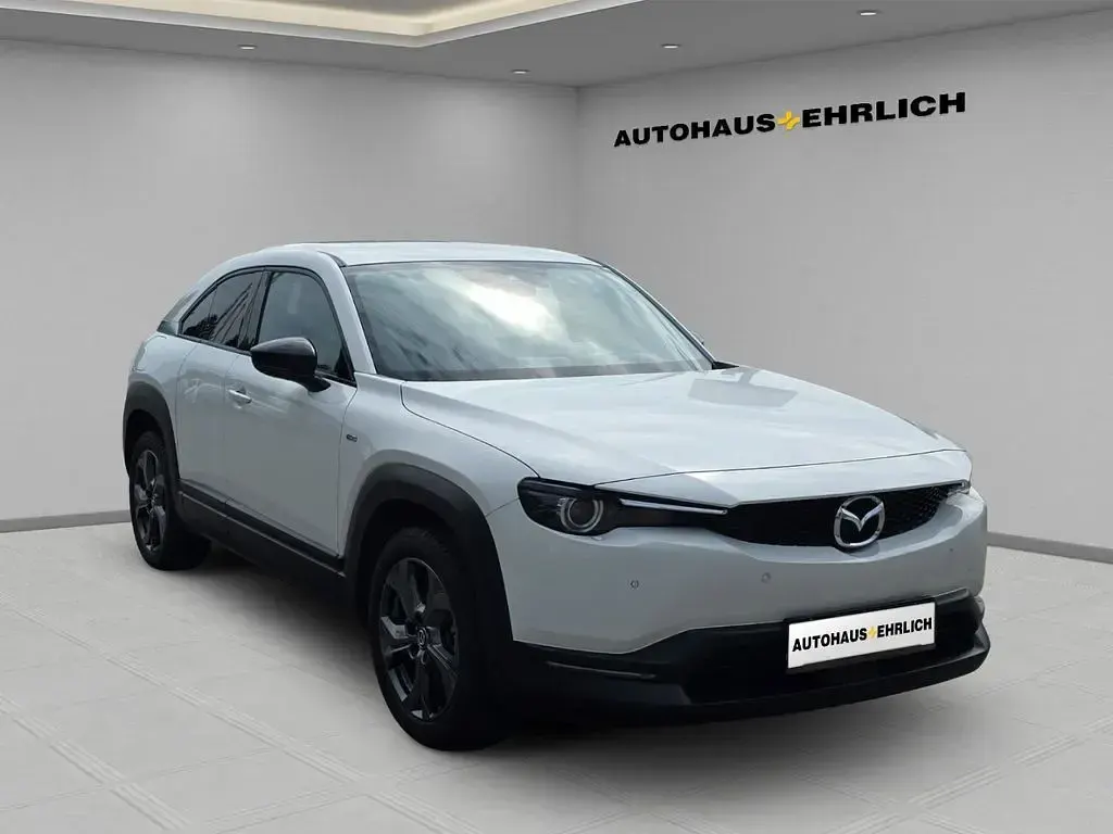 Gebraucht Mazda MX30 Ad'Vantage 106 kW (145 PS) 2023 Arctic white (weiss) SUV