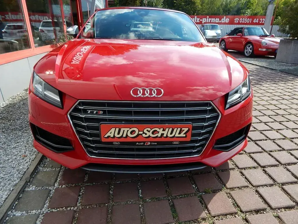Gebraucht Audi TT Roadster Sport 310 PS (228 kW) 2018 Tangorot metallic Cabrio