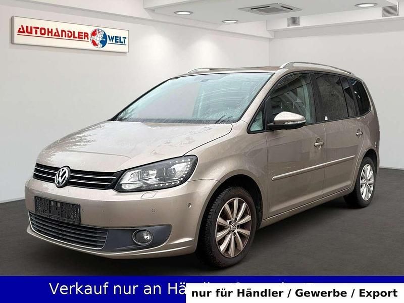 Beige Gebraucht 2012 VW Touran Highline Van / Kleinbus | 7.199 € (Guter Preis) - Bild 1/3
