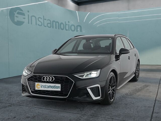 Schwarz Gebraucht 2021 Audi A4 S-Line Kombi | 27.085 € (Guter Preis) - Bild 1/2