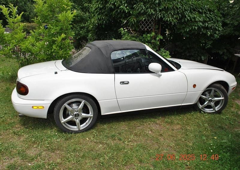 Gebraucht Mazda MX5 131 PS (96 kW) 1994 Weiß Cabrio