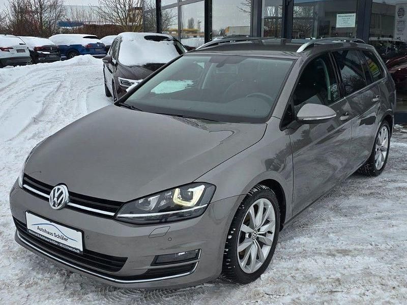 Grau Gebraucht 2015 VW Golf VII Highline Kombi | 13.980 € (Etwas zu teuer) - Bild 1/4