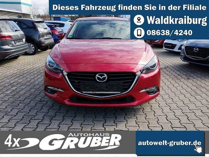 Gebraucht Mazda 3 120 PS (88 kW) 2018 Rot Limousine
