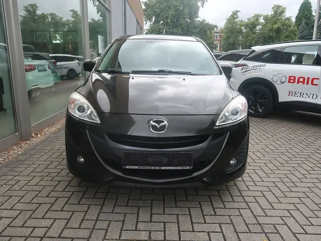 Gebraucht Mazda 5 Edition 144 PS (105 kW) 2012 Schwarz Van / Kleinbus