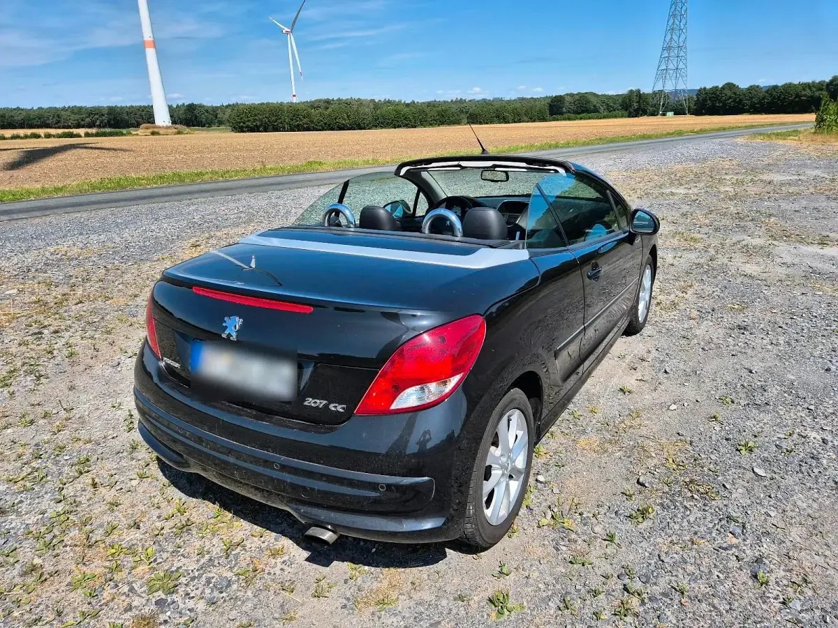 Gebraucht Peugeot 207 CC 150 PS (110 kW) 2010 Schwarz Cabrio