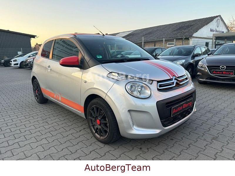Gebraucht Citroën C1 Feel 82 PS (60 kW) 2014 Grau Kleinwagen