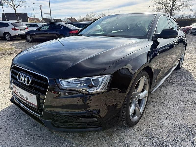 Gebraucht Audi A5 Sportback S-Line 144 PS (105 kW) 2017 Schwarz Kleinwagen