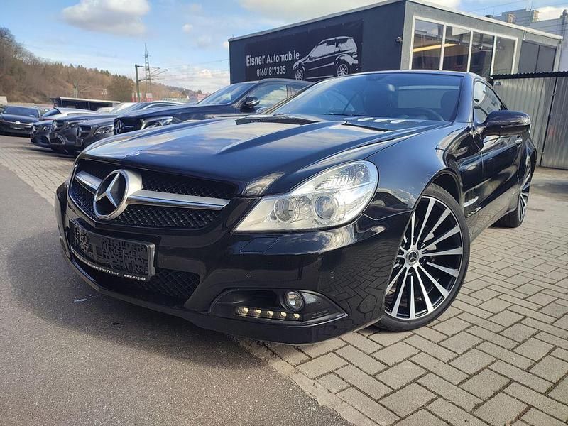 Schwarz Gebraucht 2009 Mercedes SL300 Cabrio | 25.497 € - Bild 1/4