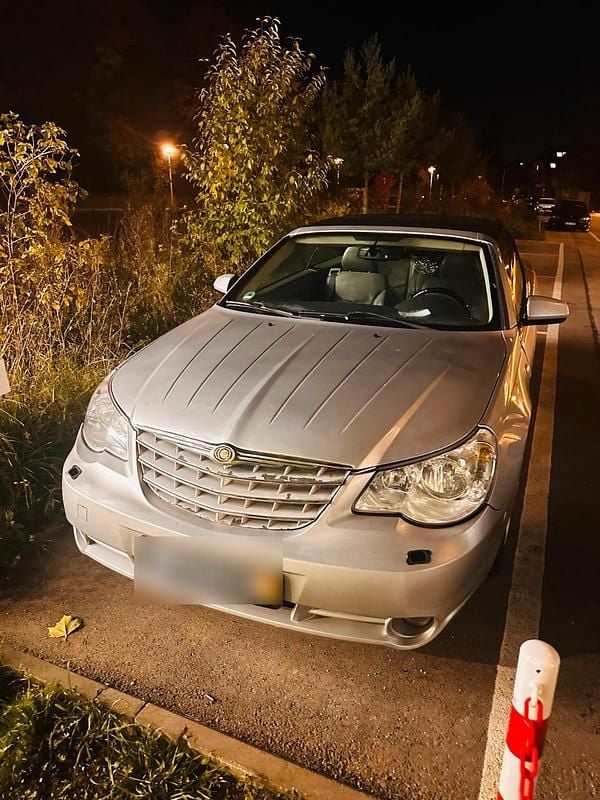 Silber Gebraucht 2008 Chrysler Sebring Cabriolet Cabrio | 1.000 € - Bild 1/4