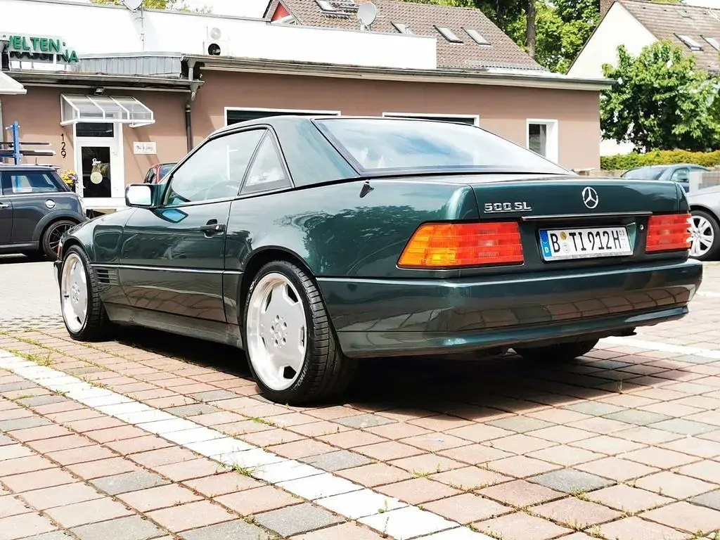 Gebraucht Mercedes SL500 320 PS (235 kW) 1992 Grün Cabrio