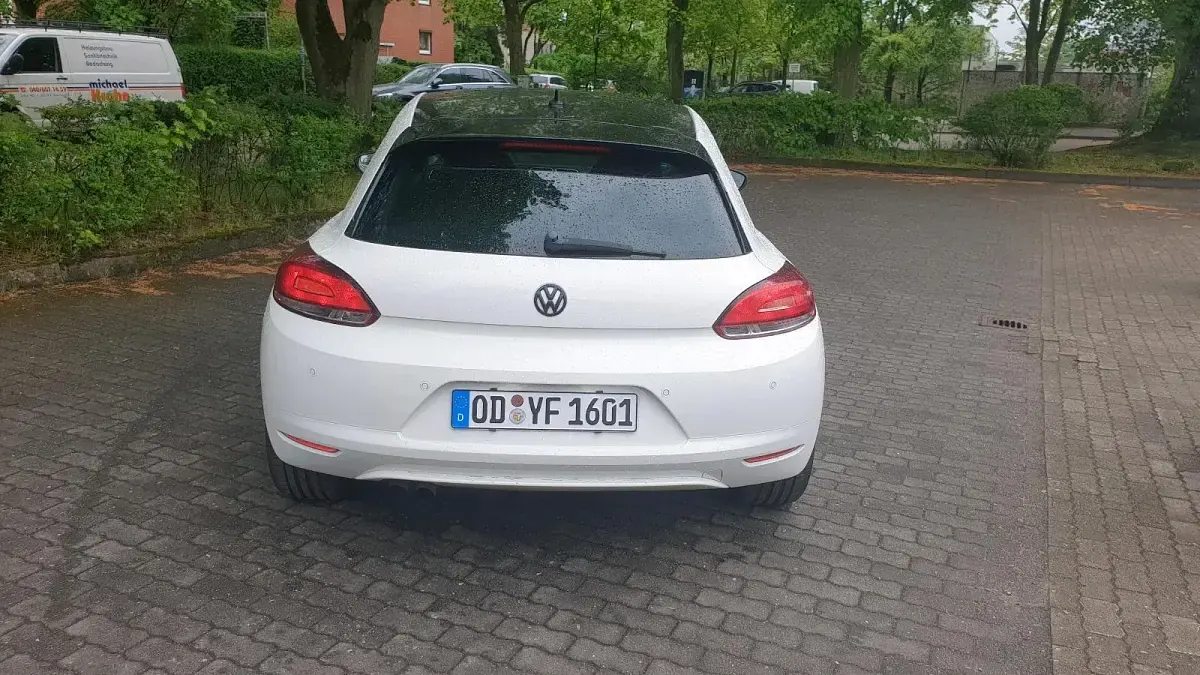 Używany VW Scirocco 122 KM (89 kW) 2010 Biały Coupe