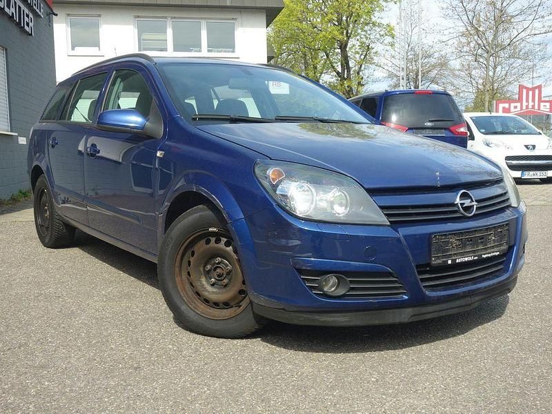 Gebraucht Opel Astra Edition 105 PS (77 kW) 2005 Blau Limousine