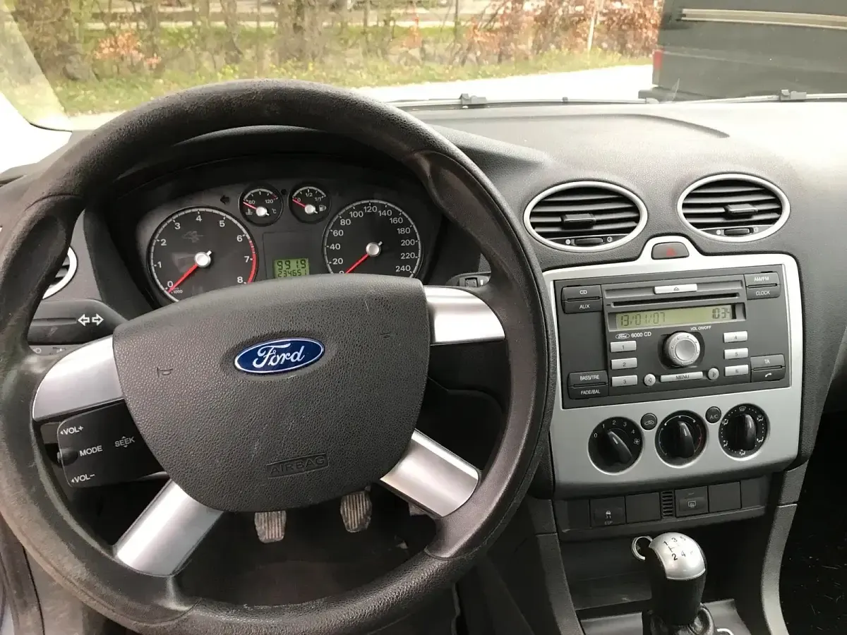 Käytetty Ford Focus 80 HP (58 kW) 2006 Sininen Sedan