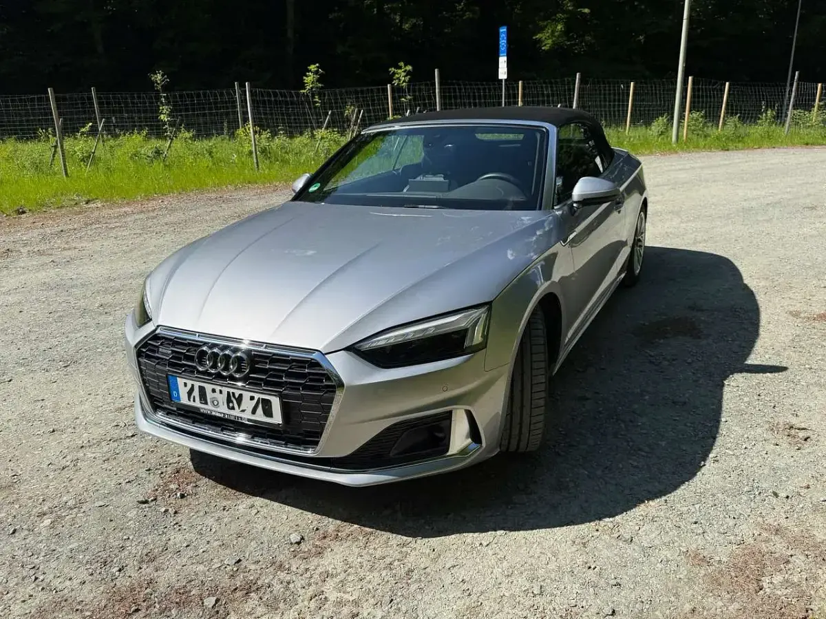 Gebraucht Audi A5 Cabriolet Advanced 265 PS (194 kW) 2023 Silber Cabrio