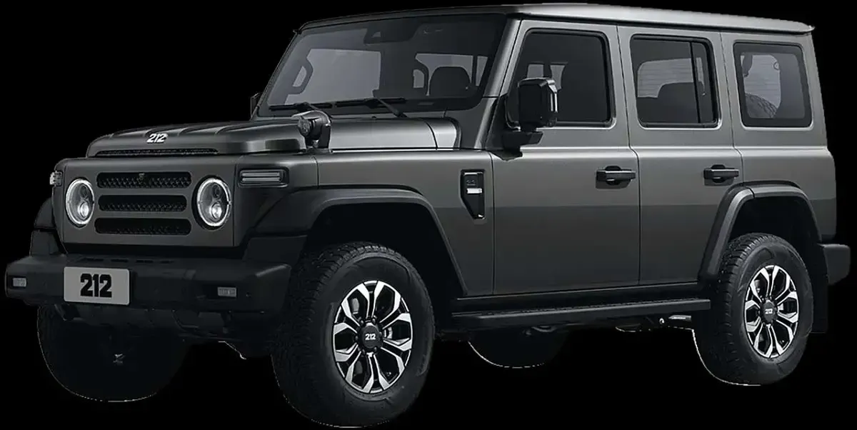Neu BAW 212 166 PS (122 kW) 2026 Schwarz SUV