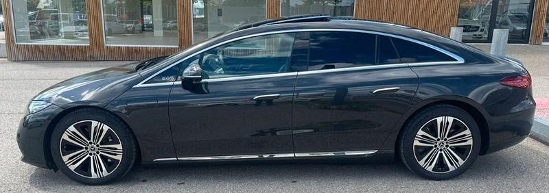Schwarz Gebraucht 2021 Mercedes EQS450+ Limousine | 55.999 € (Guter Preis) - Bild 1/4