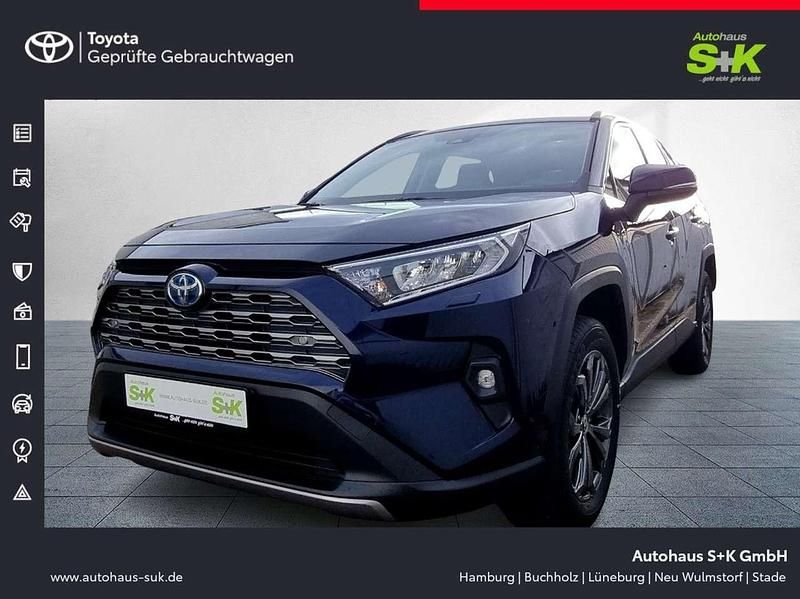 Nagoyablau metallic (blau) Gebraucht 2025 Toyota RAV4 Hybrid SUV | 41.980 € (Superpreis) - Bild 1/4
