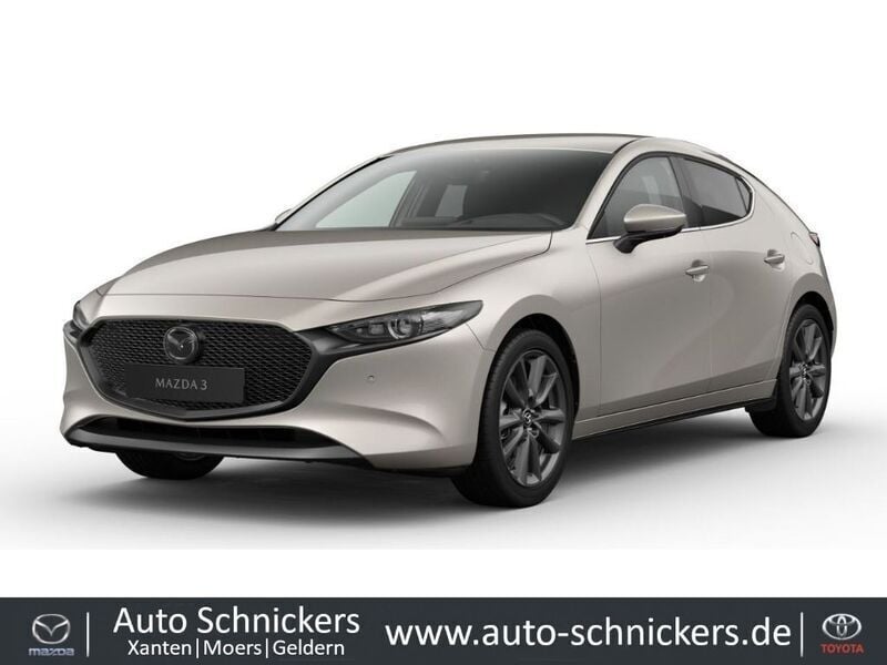 Platinum quartz m Neu 2024 Mazda 3 Exclusive Limousine | 25.980 € (Fairer Preis) - Bild 1/4
