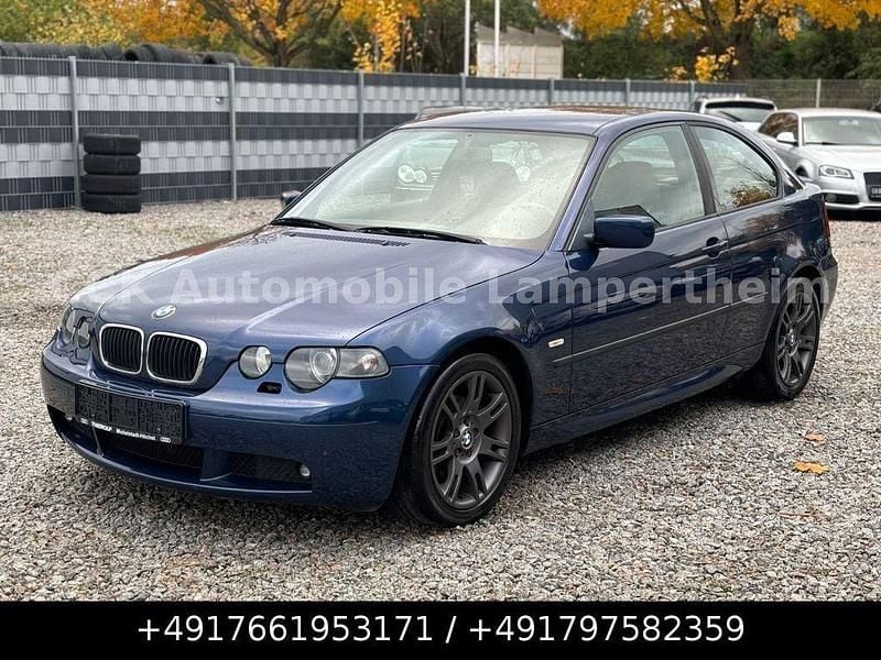 Blau Gebraucht 2003 BMW 316 Compact M Sport Kleinwagen | 3.599 € (Fairer Preis) - Bild 1/4