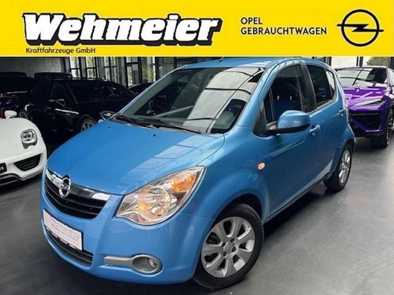 Marokkoblau Gebraucht 2010 Opel Agila Edition Limousine | 6.950 € (Teuer) - Bild 1/4