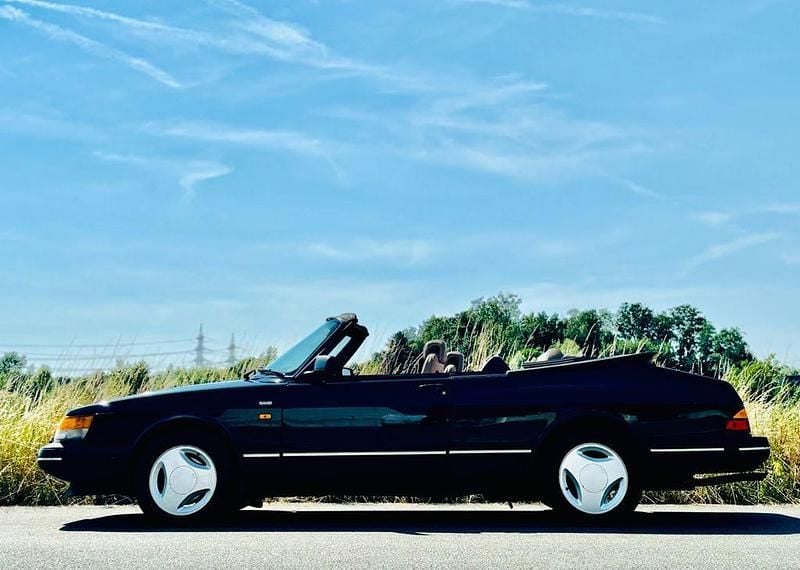 Gebraucht Saab 900 Cabriolet 126 PS (92 kW) 1990 Schwarz Cabrio