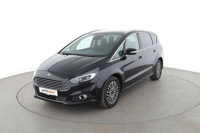 Schwarz Gebraucht 2019 Ford S-MAX Titanium Van / Kleinbus | 18.830 € (Fairer Preis) - Bild 1/3
