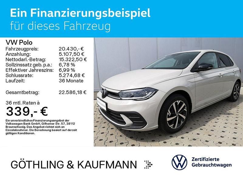Gebraucht VW Polo Move 95 PS (69 kW) 2024 Grau Kleinwagen