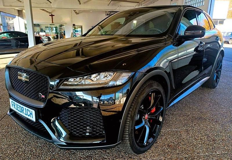 Schwarz Gebraucht 2019 Jaguar F-Pace SVR SUV | 48.250 € (Fairer Preis) - Bild 1/4