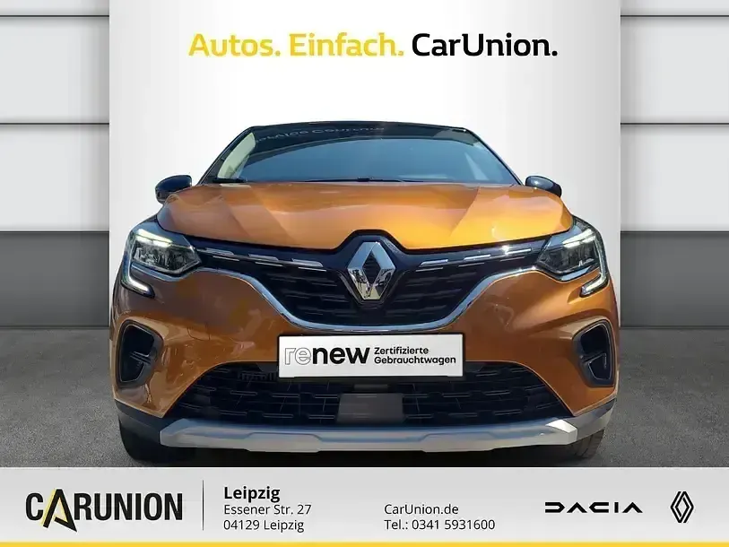 Gebraucht Renault Captur Intens 91 PS (66 kW) 2022 Orange SUV