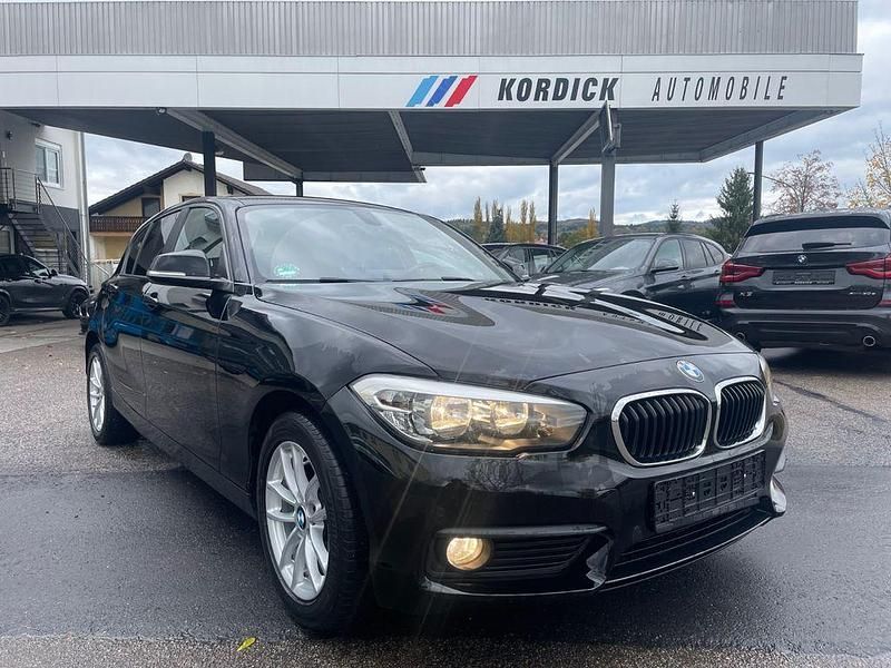 Schwarz Gebraucht 2017 BMW 116 Advantage Kleinwagen | 9.900 € (Guter Preis) - Bild 1/4