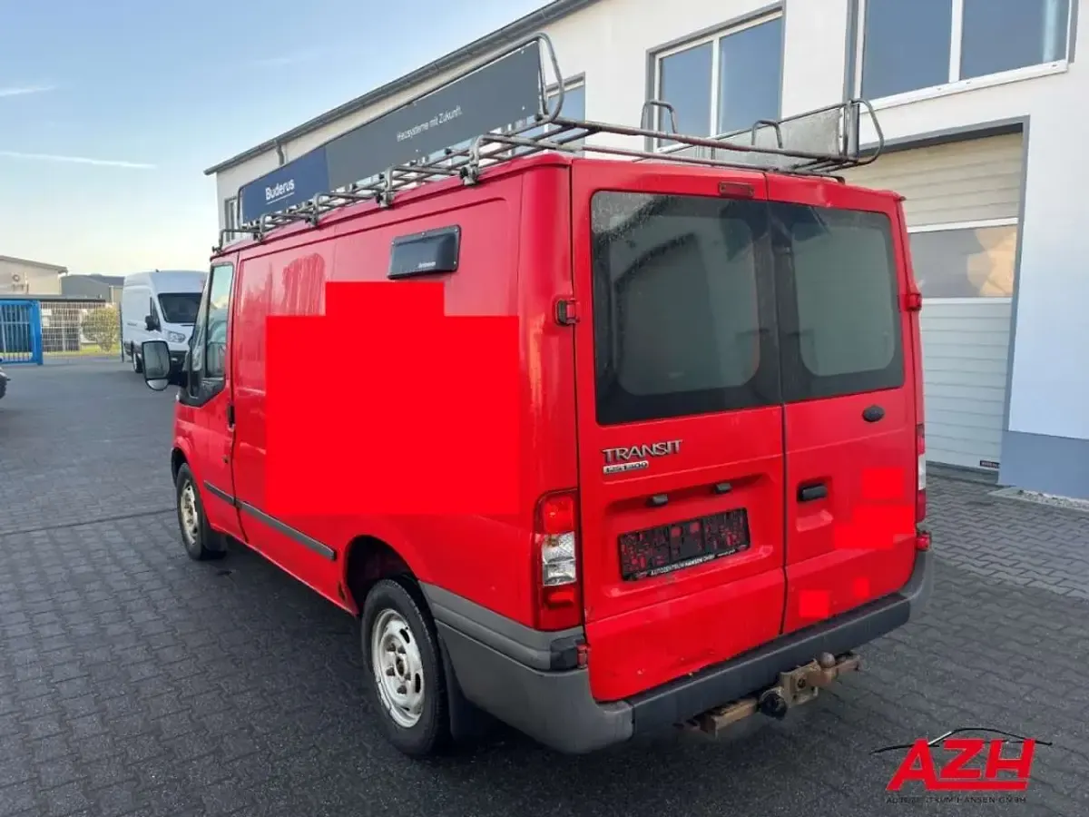 Używany Ford Transit Trend 125 KM (91 kW) 2013 Czerwony Minivan