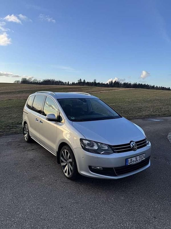 Gebraucht VW Sharan 184 PS (135 kW) 2016 Silber Van / Kleinbus