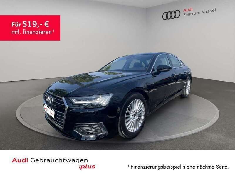 Brillantschwarz Gebraucht 2021 Audi A6 Design Limousine | 42.990 € (Teuer) - Bild 1/3