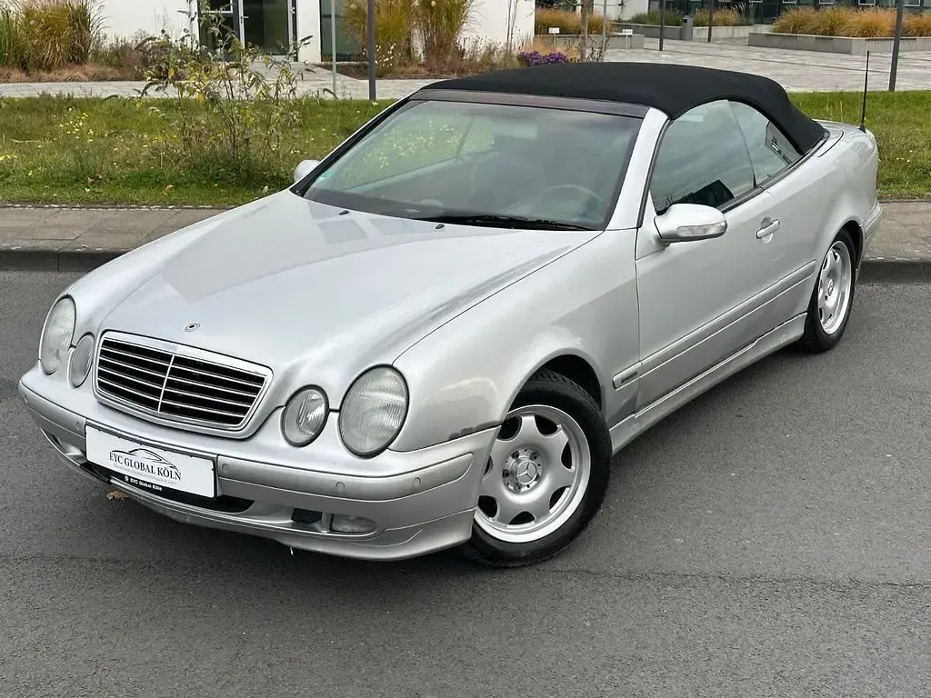 Gebraucht Mercedes CLK200 Elegance 136 PS (100 kW) 2000 Grau Cabrio