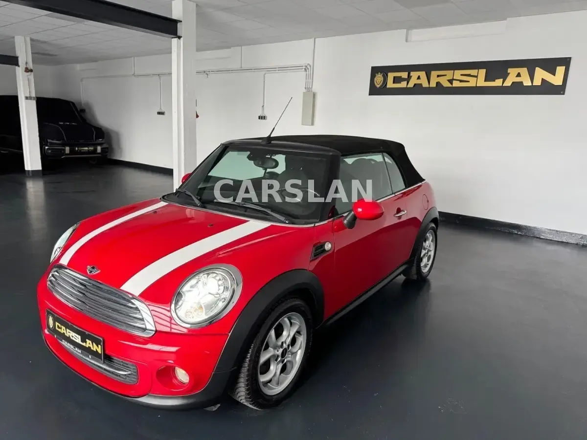 Gebraucht Mini Cooper Cabriolet 122 PS (89 kW) 2013 Rot Cabrio